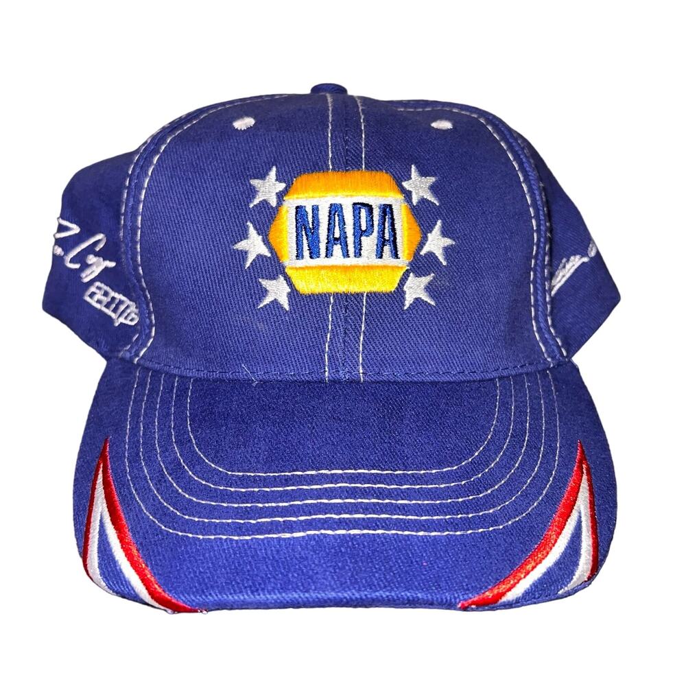 NAPA Chase Elliott #9 Hat Men Adjustable Blue Strap Baseball Cap NASCAR Racing - Picture 1 of 4